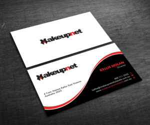 Business Card Design by Graphic Flame for Makeupnet Pty Ltd | Design: #15173157