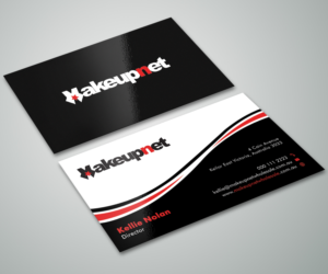 Business Card Design by Graphic Flame for Makeupnet Pty Ltd | Design: #15173168
