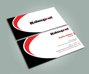 Business Card Design by Graphic Flame for Makeupnet Pty Ltd | Design: #15173172