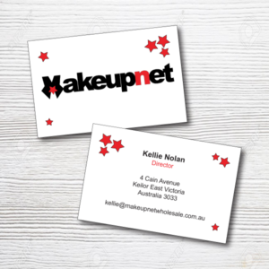 Business Card Design by MGC creazioni grafiche for Makeupnet Pty Ltd | Design #15156612