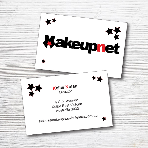 Business Card Design by MGC creazioni grafiche for Makeupnet Pty Ltd | Design #15156618