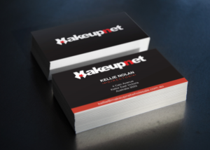 Business Card Design by Cun for Makeupnet Pty Ltd | Design #15162763