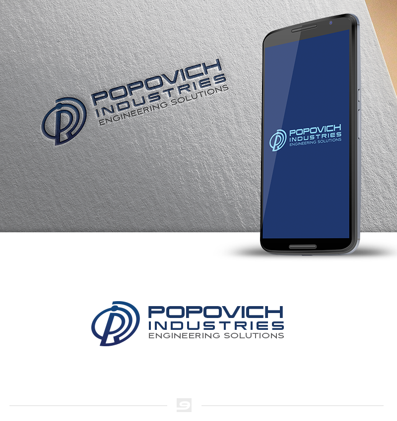 Diseño de Logo por cracuz09 para Popovich Industries | Diseño #15159053