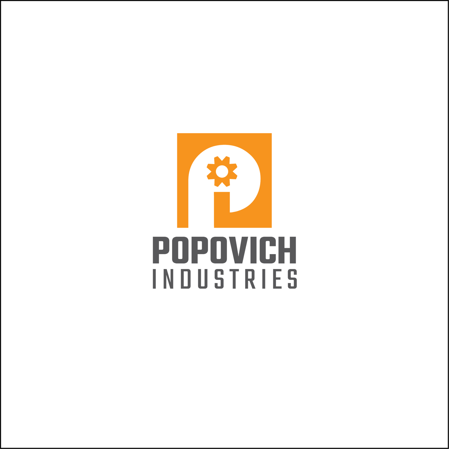 Logo Design by iqbalkabir for Popovich Industries | Design #15161860