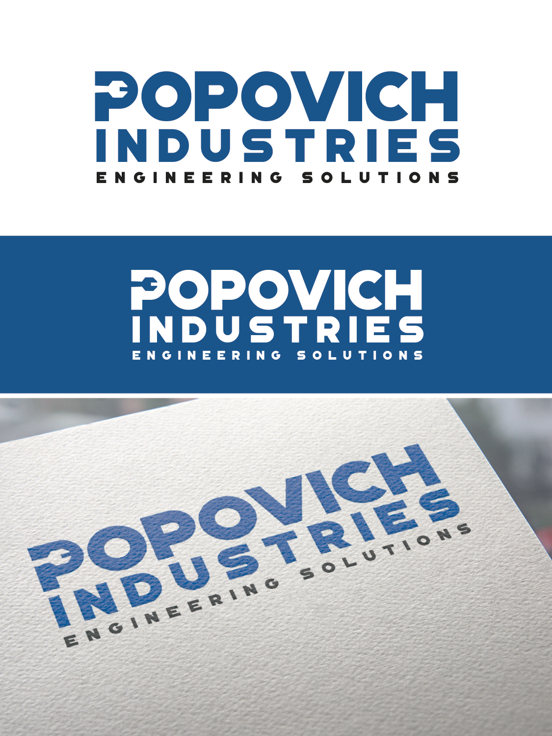 Design de Logo par ivo_i_ivanov pour Popovich Industries | Design #15183743
