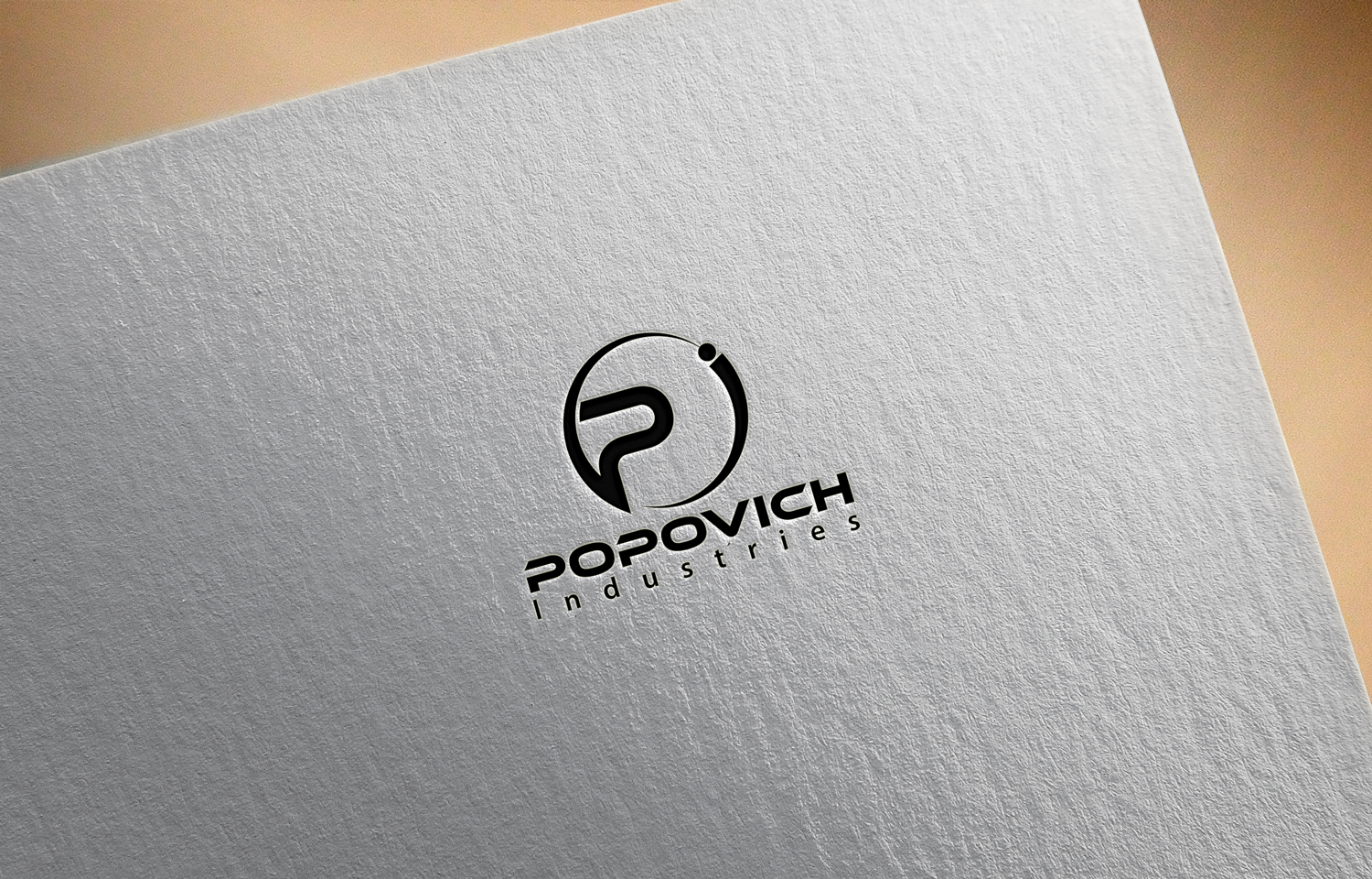 Logo Design by AhmadMohammad for Popovich Industries | Design #15175897