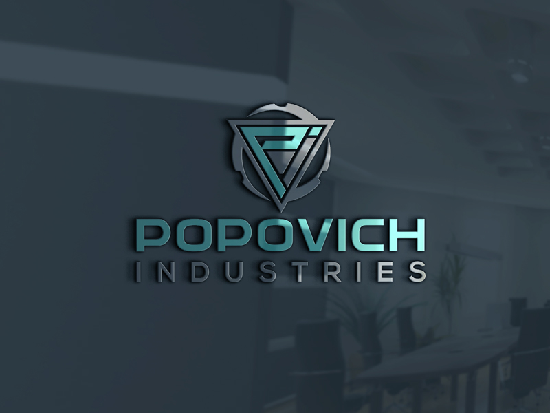 Diseño de Logo por jan2you para Popovich Industries | Diseño #15167647