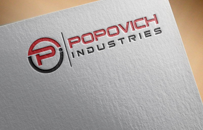 Logo-Design von {Backspace} für Popovich Industries | Design #15161350