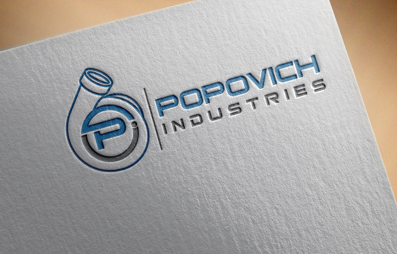 Logo-Design von {Backspace} für Popovich Industries | Design #15161548