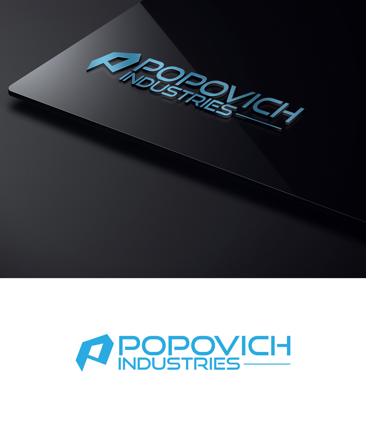 Logo Design by supercreative for Popovich Industries | Design #15167268