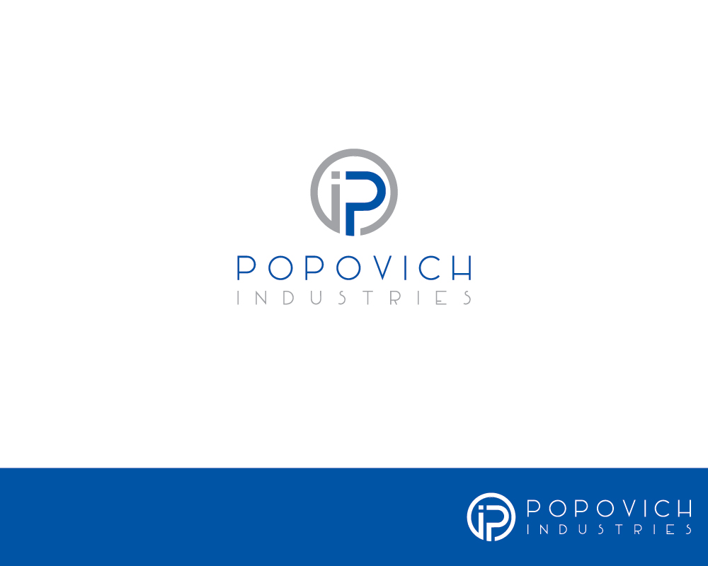 Logo-Design von Black_idea für Popovich Industries | Design #15168670