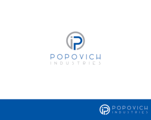 Logo-Design von Black_idea für Popovich Industries | Design: #15168670