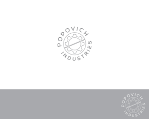 Logo Design by AL-BARAKAH for Popovich Industries | Design: #15169010