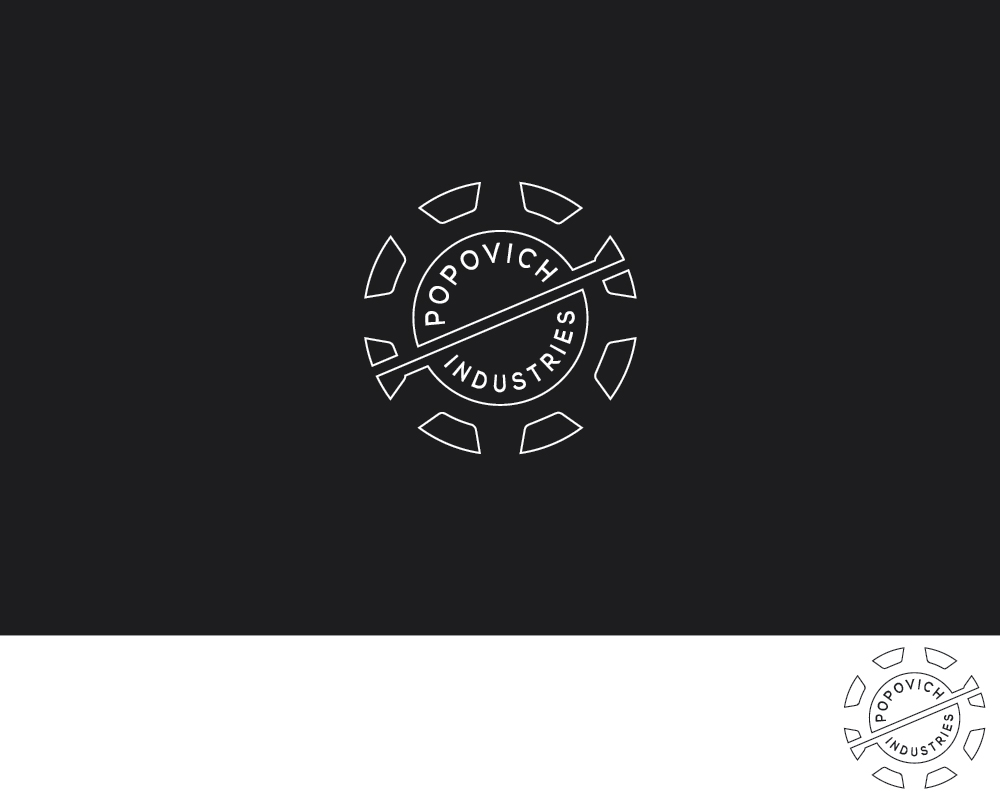 Logo Design by AL-BARAKAH for Popovich Industries | Design #15169012
