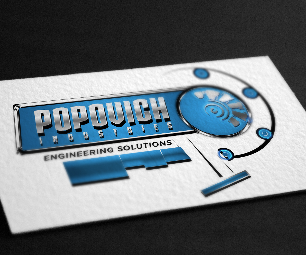 Logo Design by FirCreative for Popovich Industries | Design #15193507