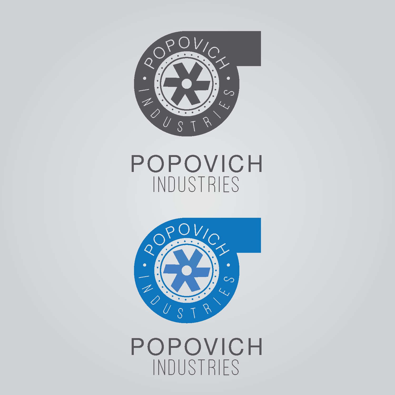 Logo-Design von Hasathcharu Graphics für Popovich Industries | Design #15160679