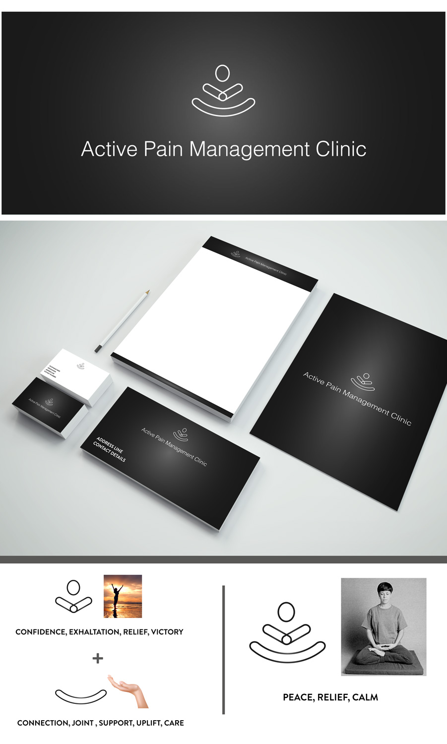 Diseño de Logo por PurpleDreams para Active Pain Management Clinic | Diseño #15217204