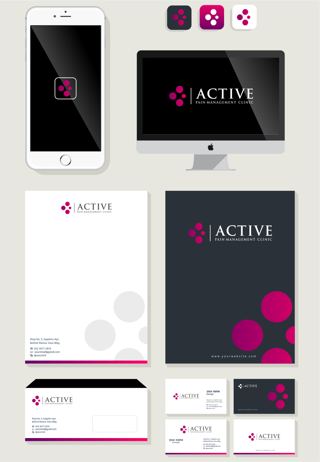 Logo Design by bagja ahmadsyahid for Active Pain Management Clinic | Design: #15266246