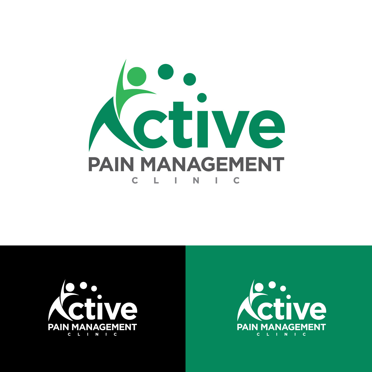 Logo Design by concepts for Active Pain Management Clinic | Design #15235142