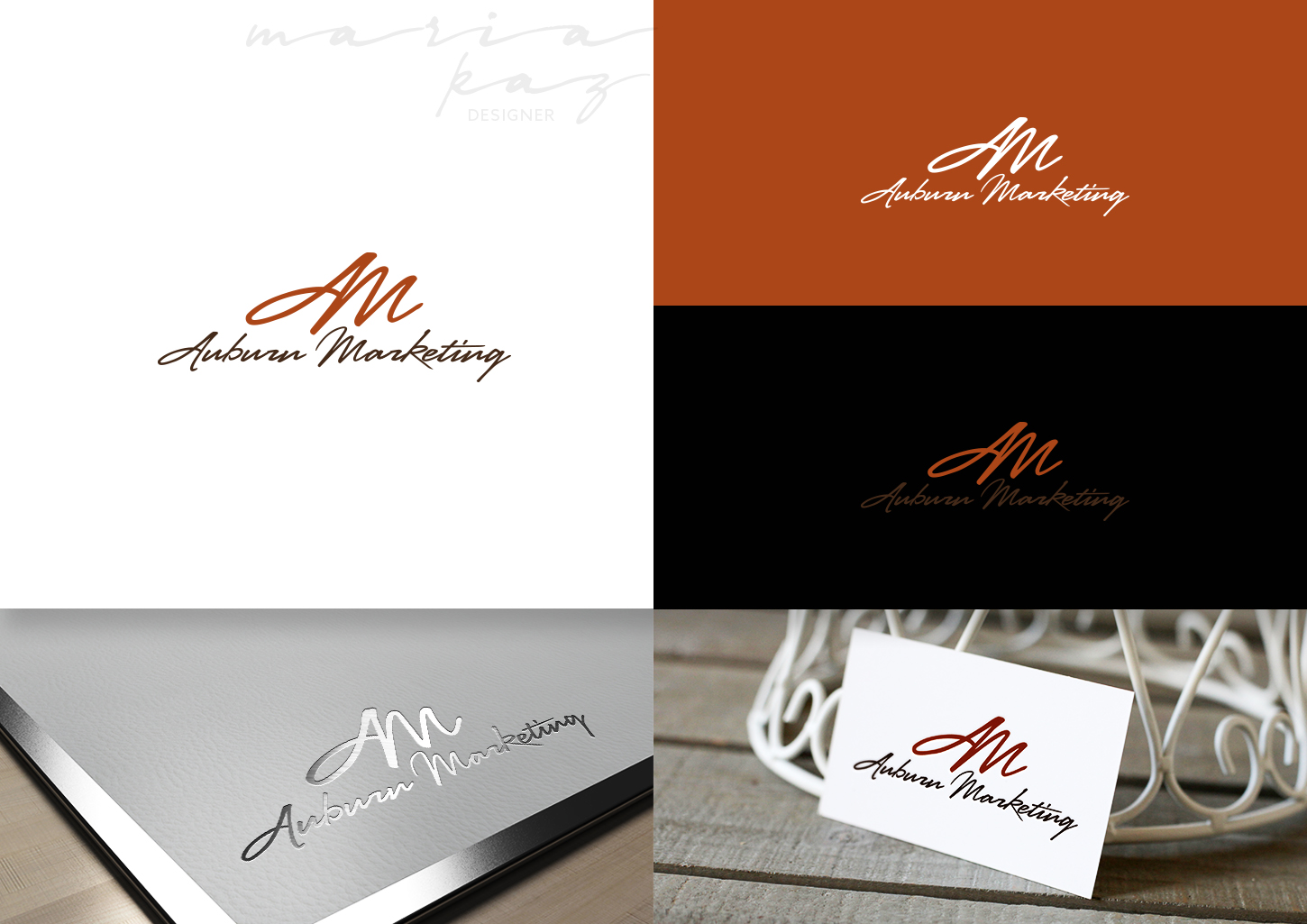 Logo Design by maria-kaz for Auburn Marketing | Design #15288761