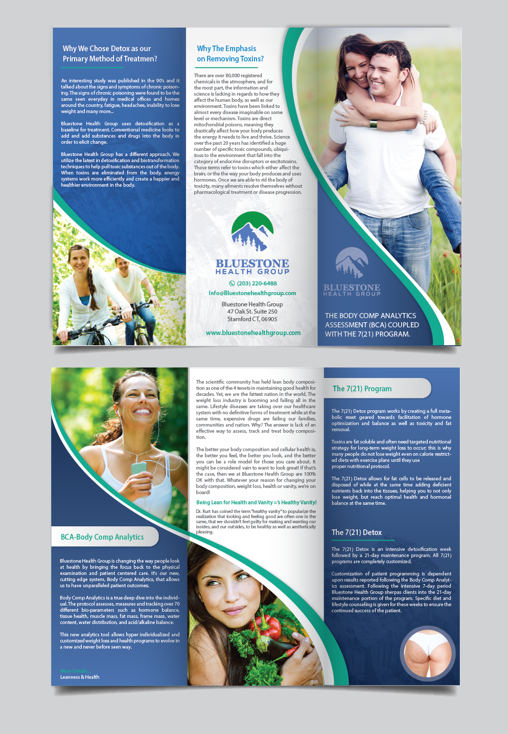 Flyer Design by alex989 for Bluestone Health Group  | Design #15204440