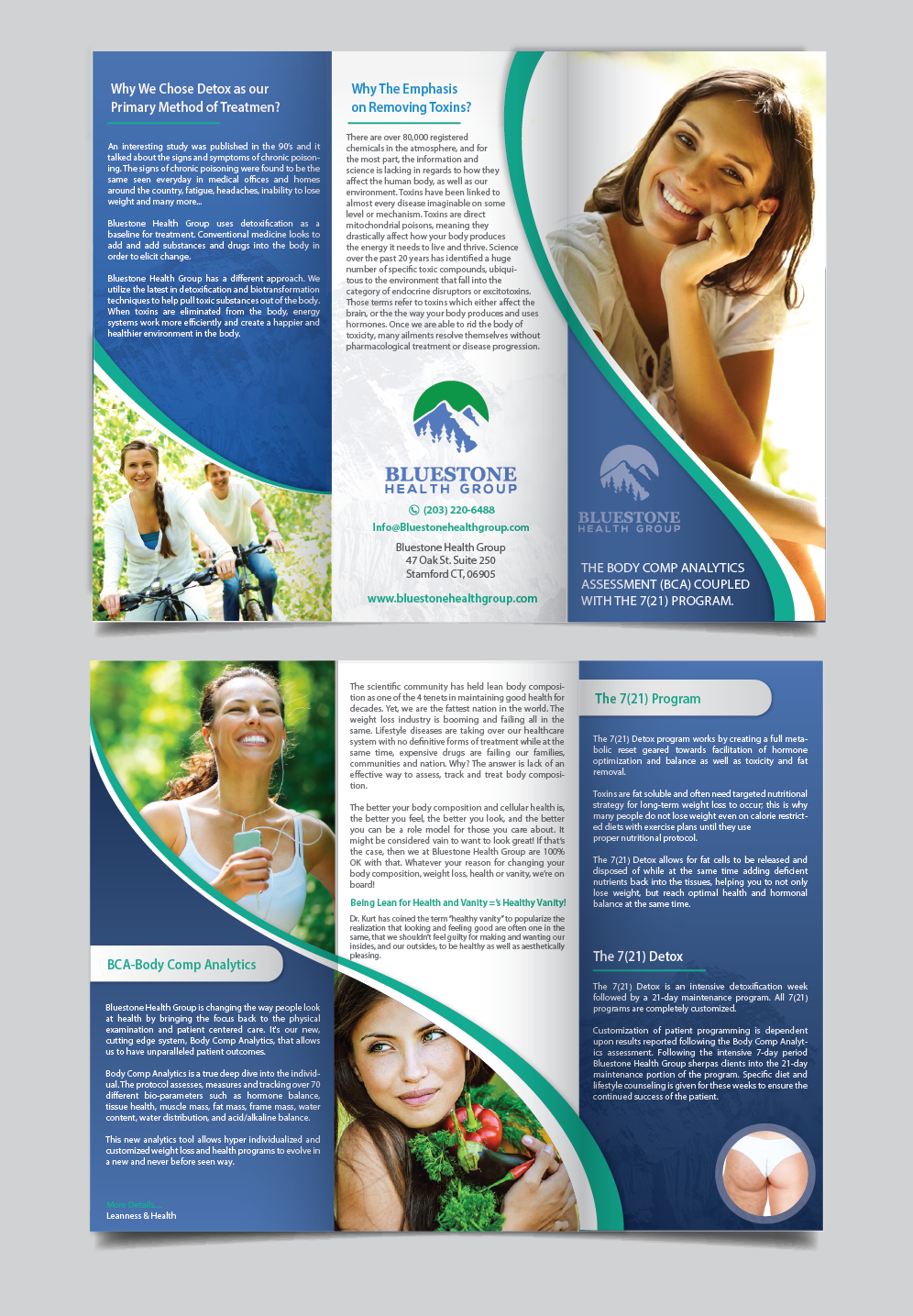 Flyer Design by alex989 for Bluestone Health Group  | Design #15204441