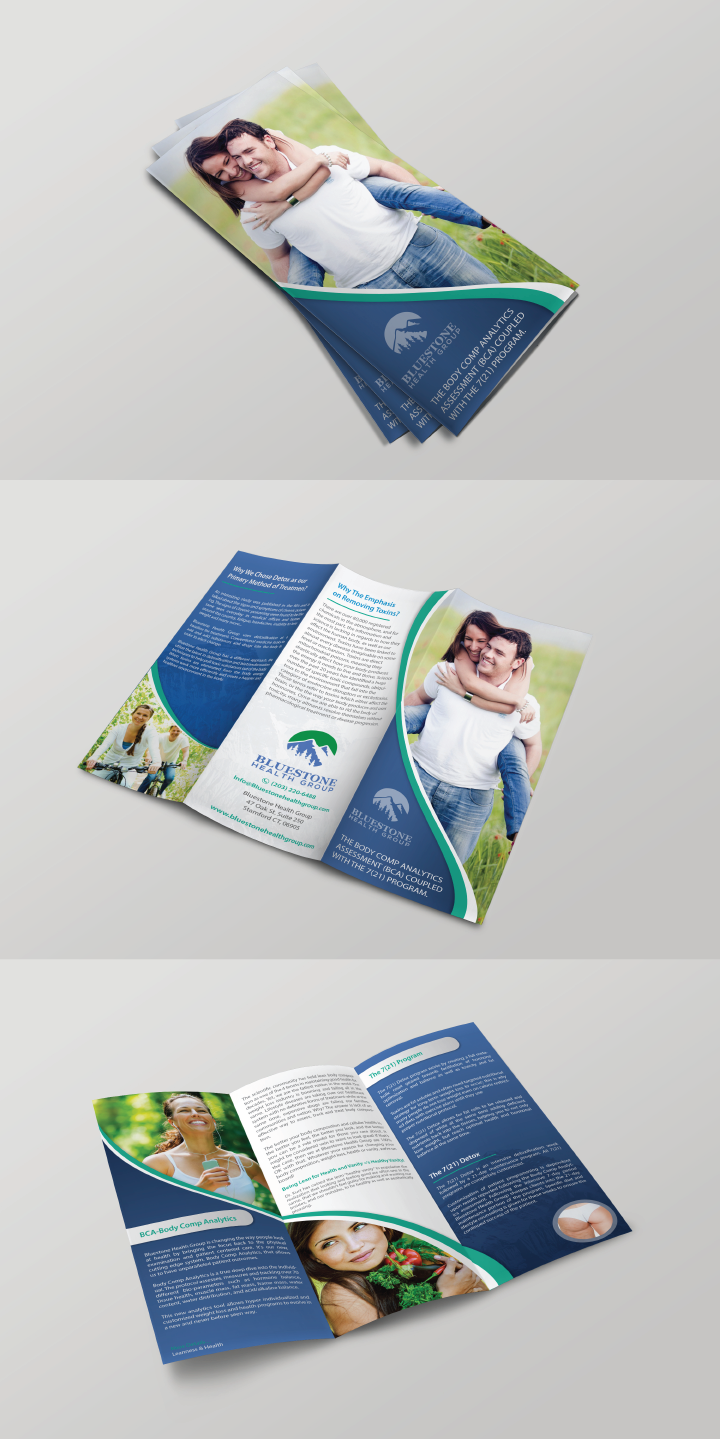 Flyer Design by alex989 for Bluestone Health Group  | Design #15204670