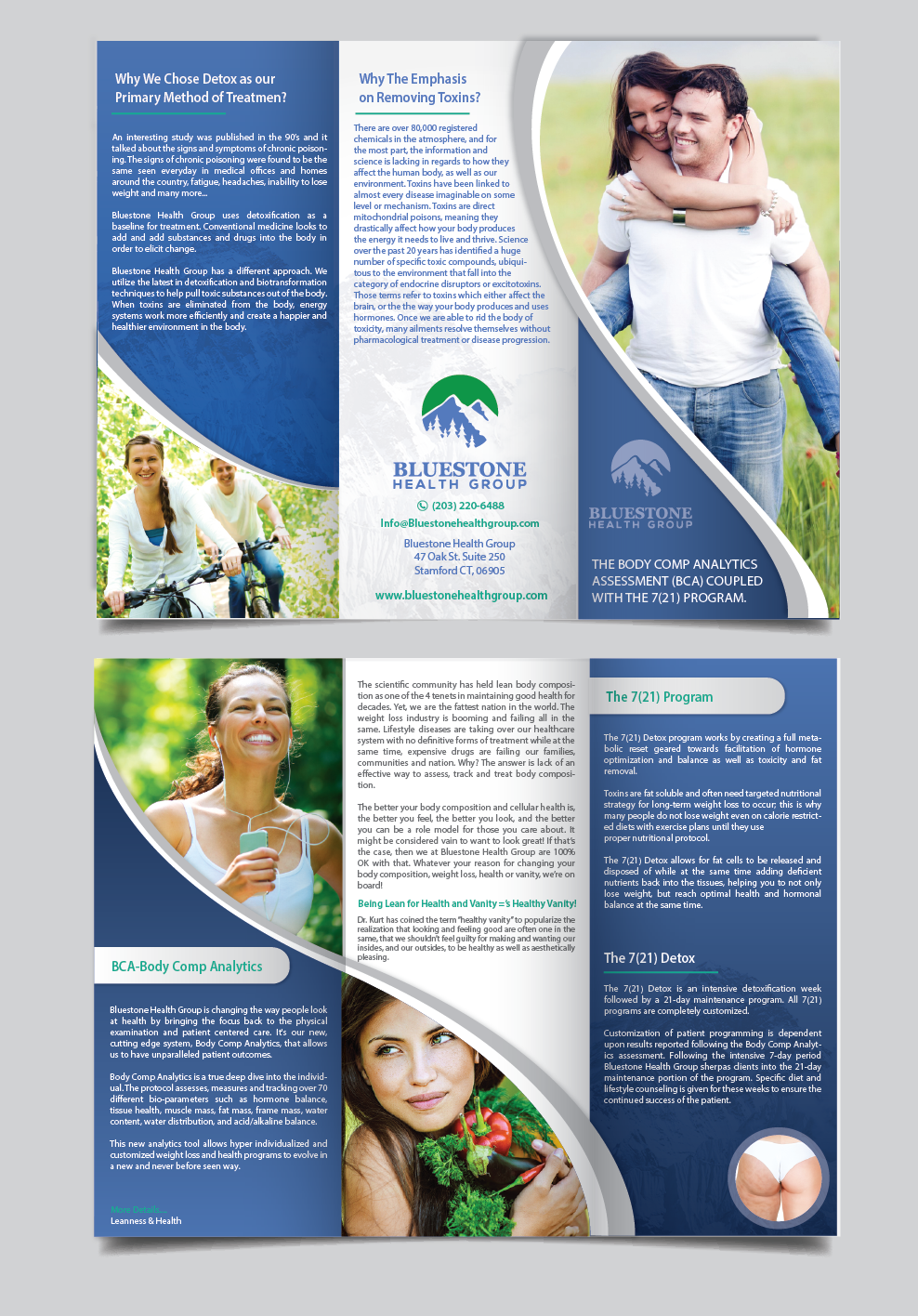 Flyer Design by alex989 for Bluestone Health Group  | Design #15213620