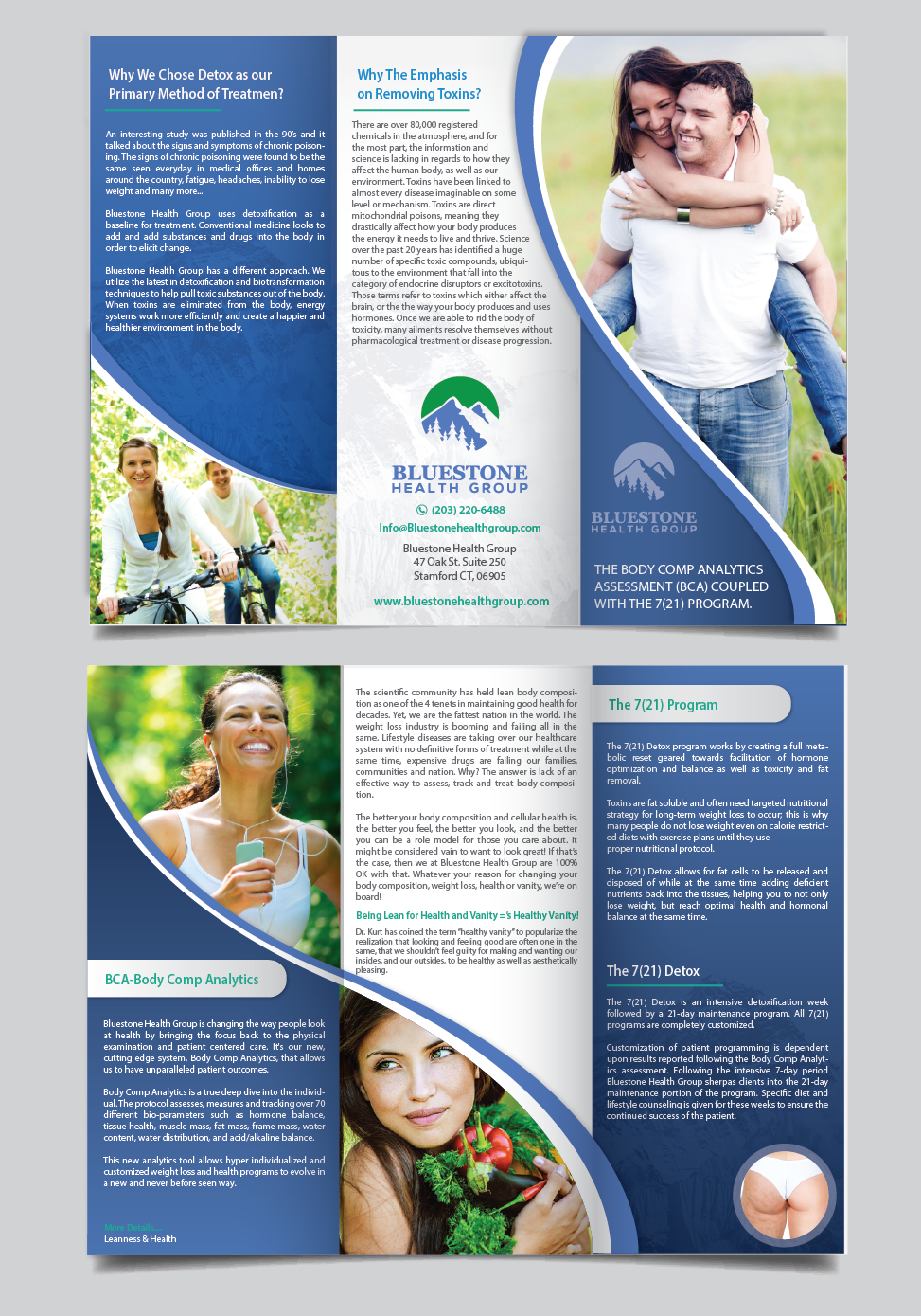 Flyer Design by alex989 for Bluestone Health Group  | Design #15213621