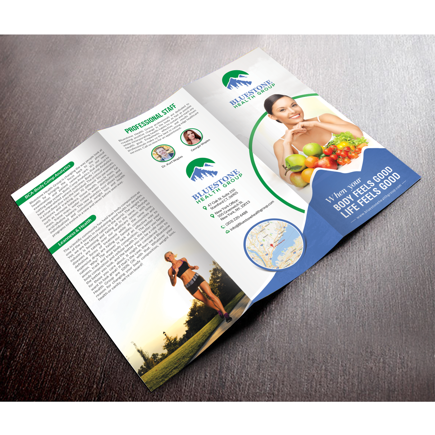 Flyer Design by debdesign for Bluestone Health Group  | Design #15165864