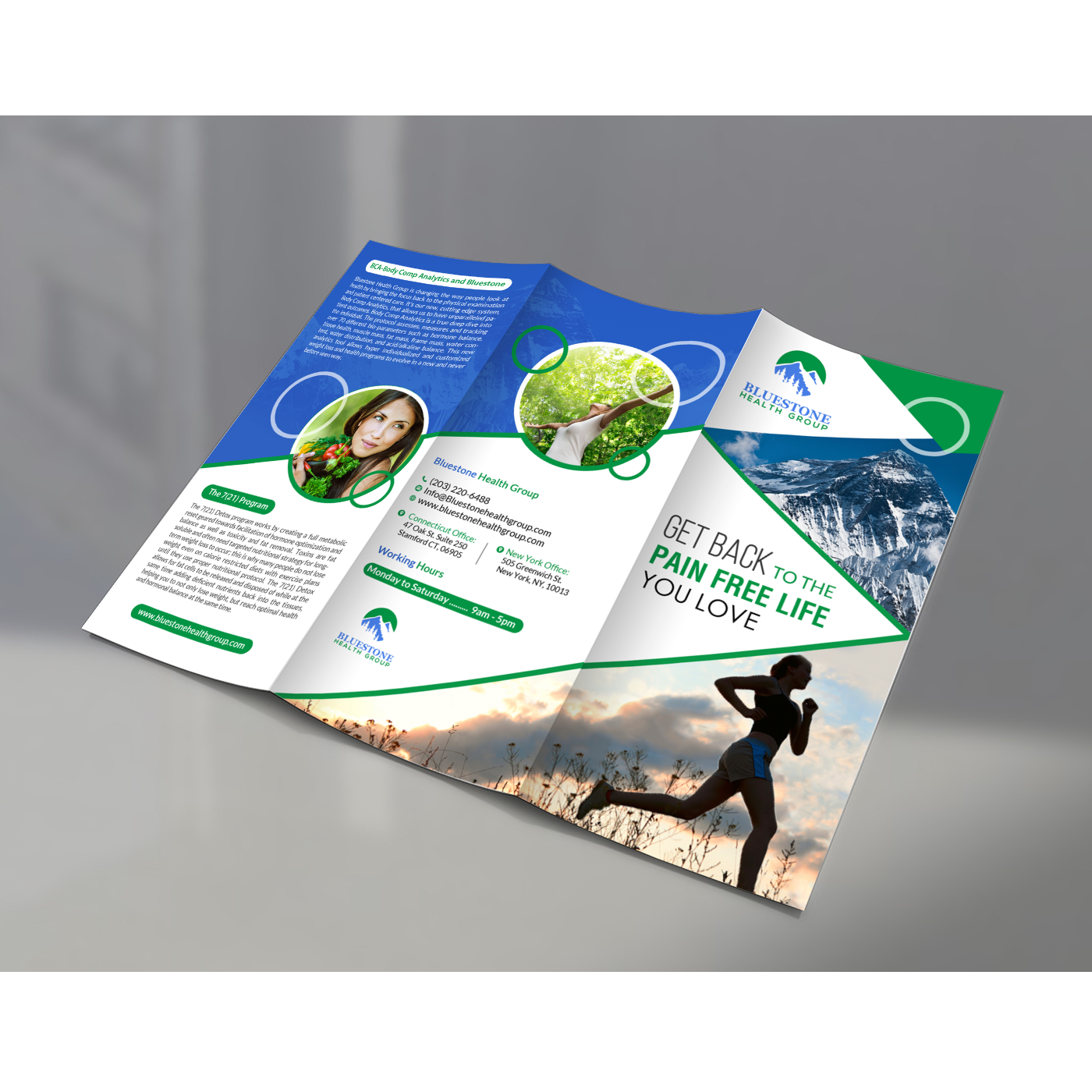 Flyer Design by creative.bugs for Bluestone Health Group  | Design #15165628