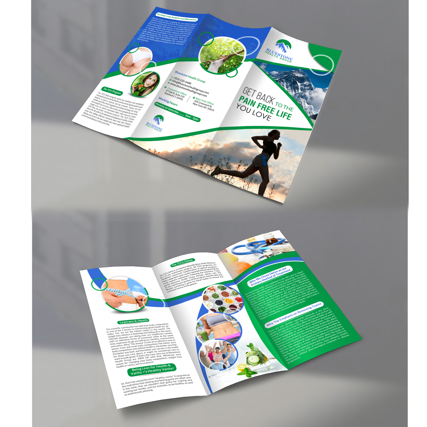 Flyer Design by creative.bugs for Bluestone Health Group  | Design #15173423