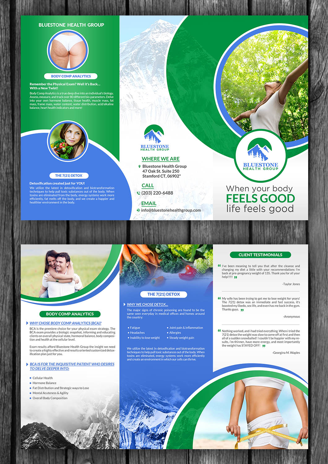 Flyer Design by creative.bugs for Bluestone Health Group  | Design #15273862