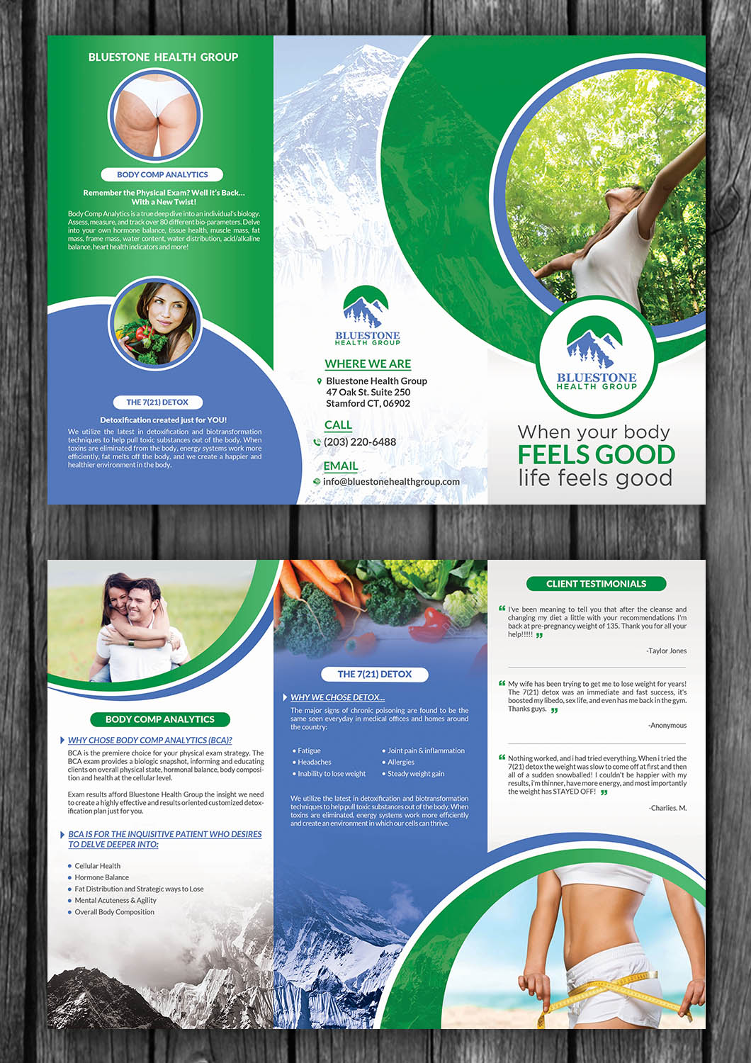 Flyer Design by creative.bugs for Bluestone Health Group  | Design #15277944