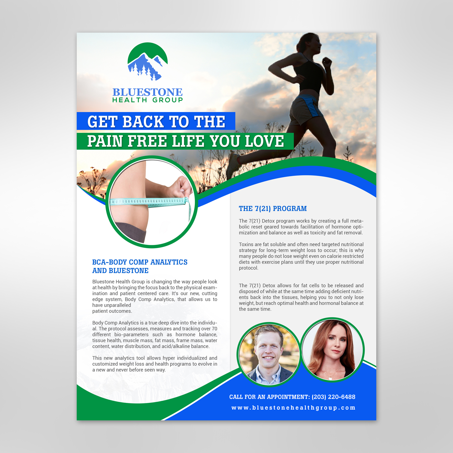 Flyer Design by Deepak_9_Malhotra for Bluestone Health Group  | Design #15158746