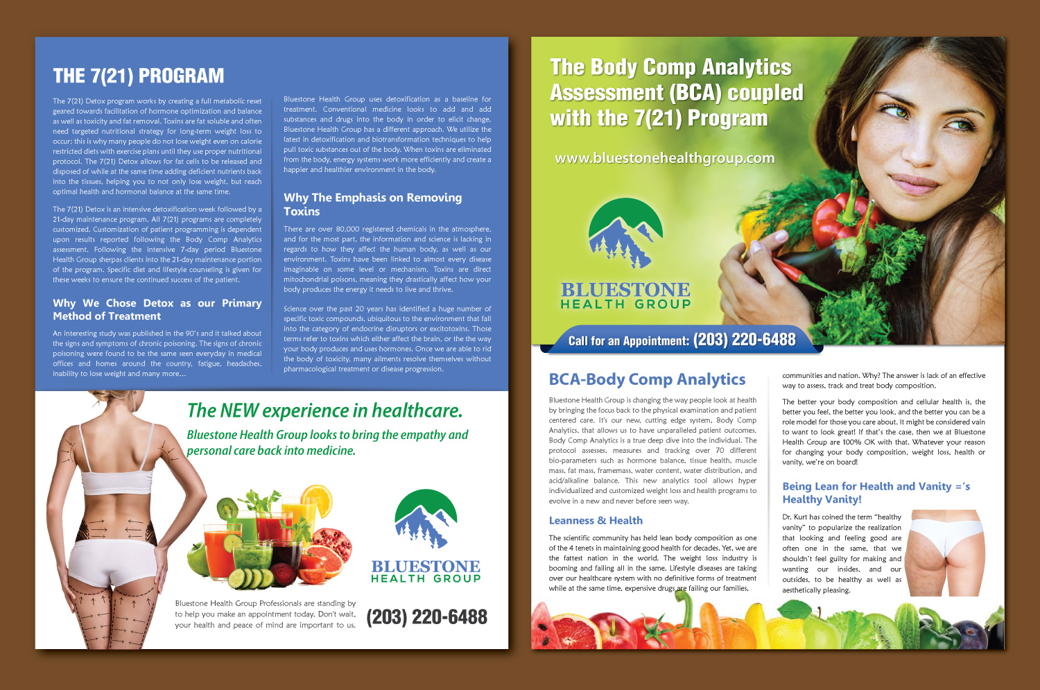 Flyer Design by meet007 for Bluestone Health Group  | Design #15217354