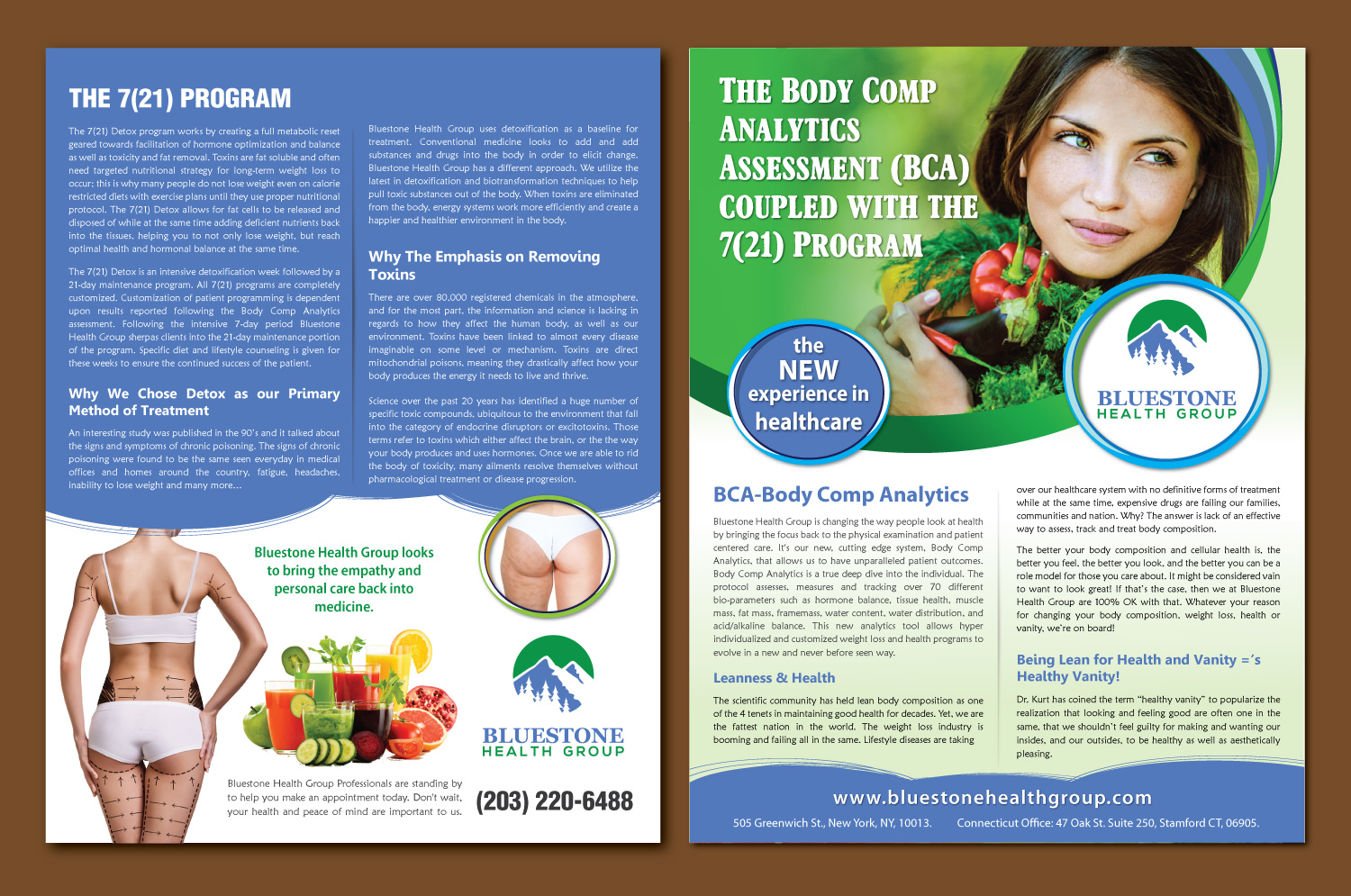 Flyer Design by meet007 for Bluestone Health Group  | Design #15217656