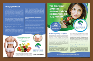 Flyer Design by meet007 for Bluestone Health Group  | Design: #15217656