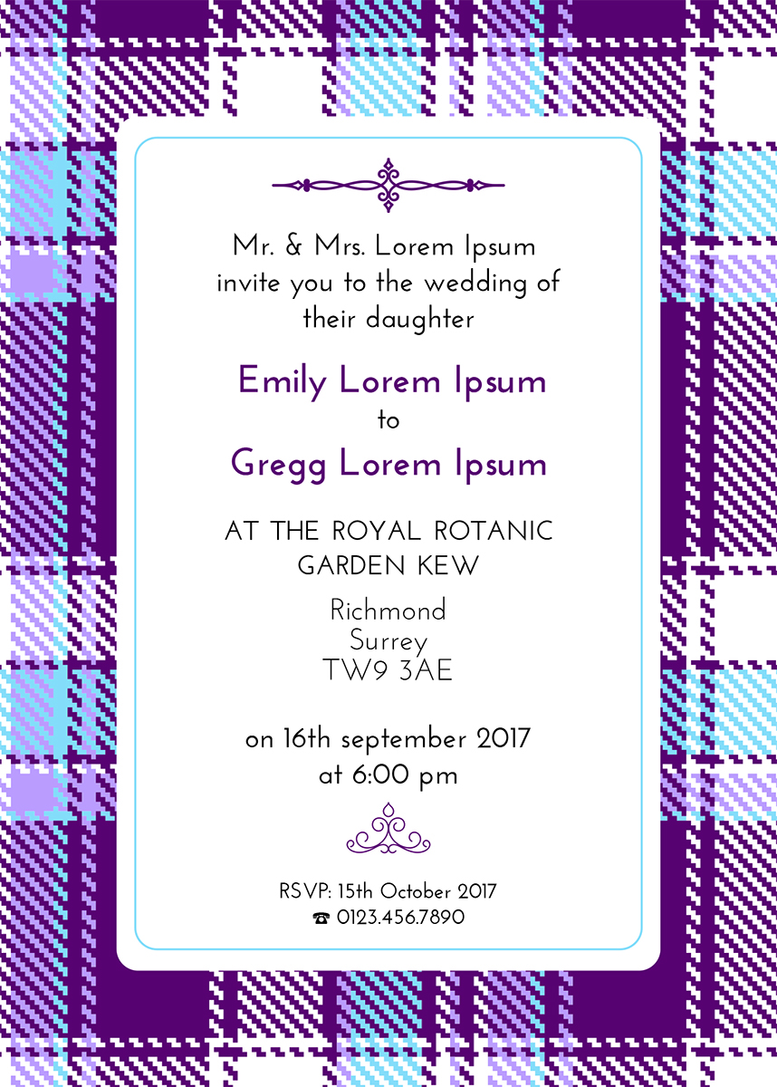 Invitation Design by Venus L. Penaflor for this project | Design #15185079