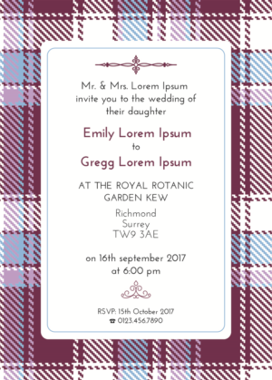 Invitation Design by Venus L. Penaflor