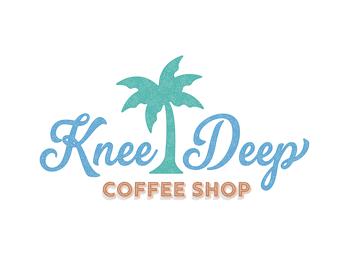 Logo Design by brianritterdesign for Knee Deep Coffee | Design #15230786