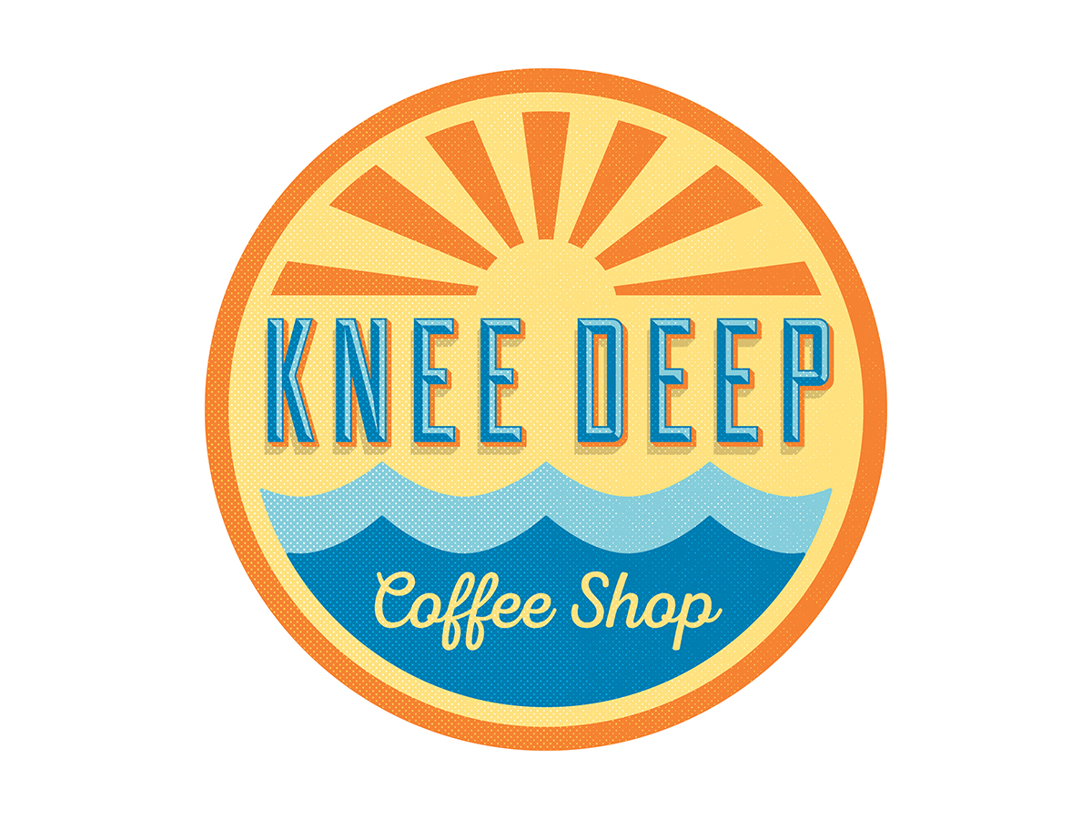 Logo Design by brianritterdesign for Knee Deep Coffee | Design #15246338