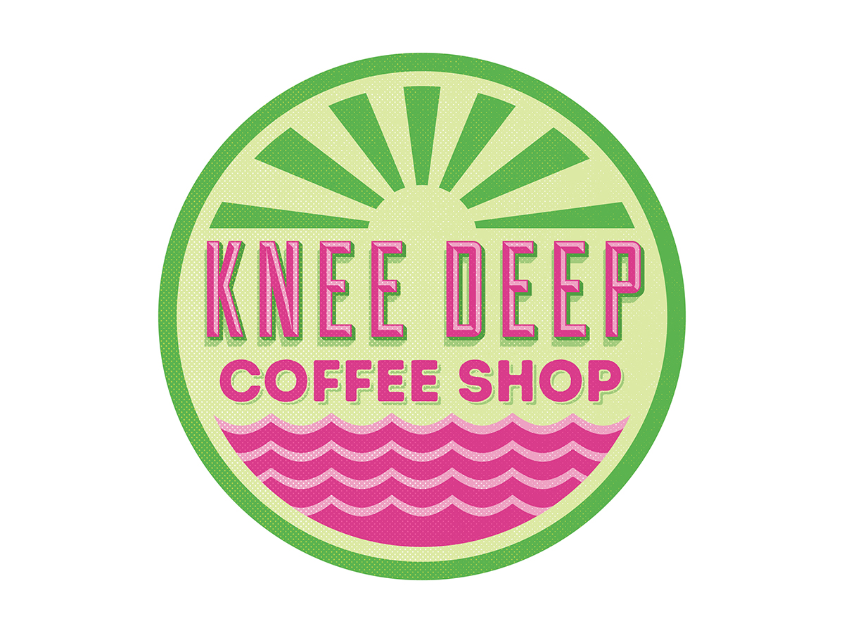 Logo Design by brianritterdesign for Knee Deep Coffee | Design #15252293