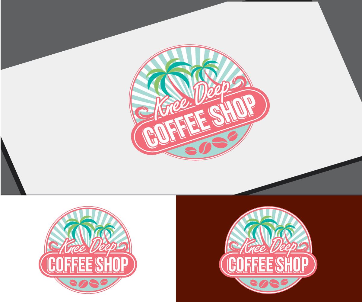 Diseño de Logo por future logo.com para Knee Deep Coffee | Diseño #15179100