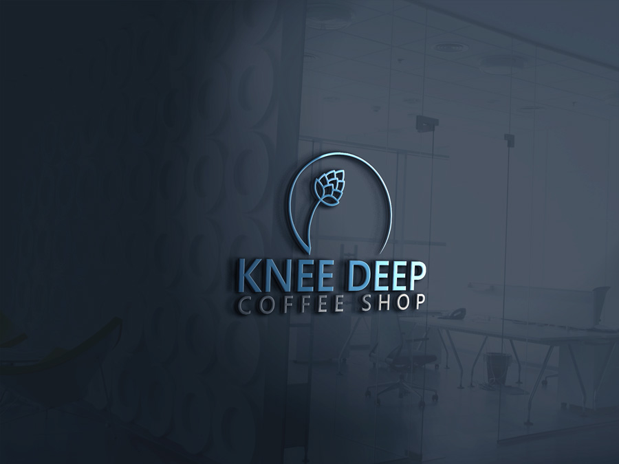 Logo-Design von Top king  designer für Knee Deep Coffee | Design #15184667