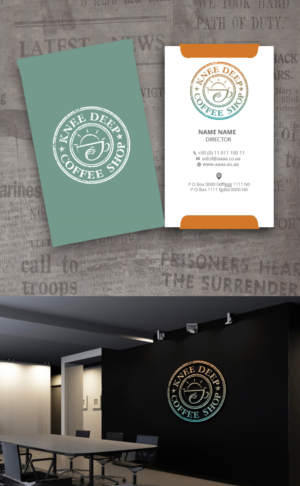 Logo Design by zebronicgraphic for Knee Deep Coffee | Design: #15179520