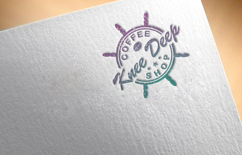 Logo-Design von zebronicgraphic für Knee Deep Coffee | Design #15179524