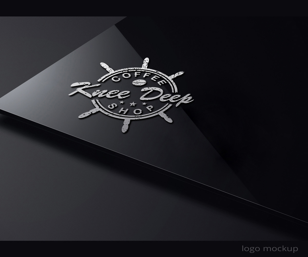Diseño de Logo por zebronicgraphic para Knee Deep Coffee | Diseño #15179527