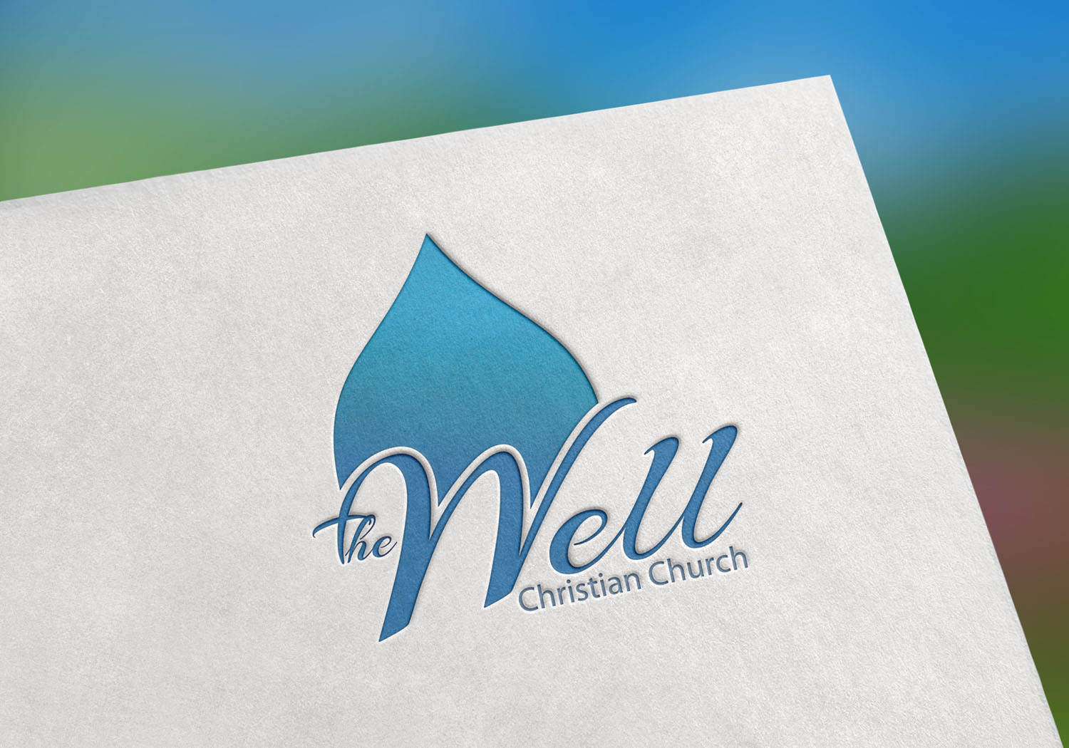 Diseño de Logo por Louie Fuentes | Manobo Graphic Design Services para The WELL Christian Church | Diseño #15215624