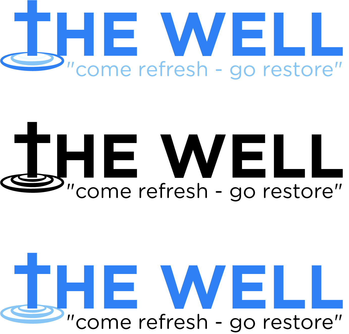 Logo Design by Corinnedv for The WELL Christian Church | Design #15246621